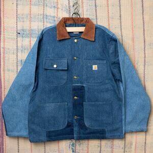 Upcycled carhartt chore jacket